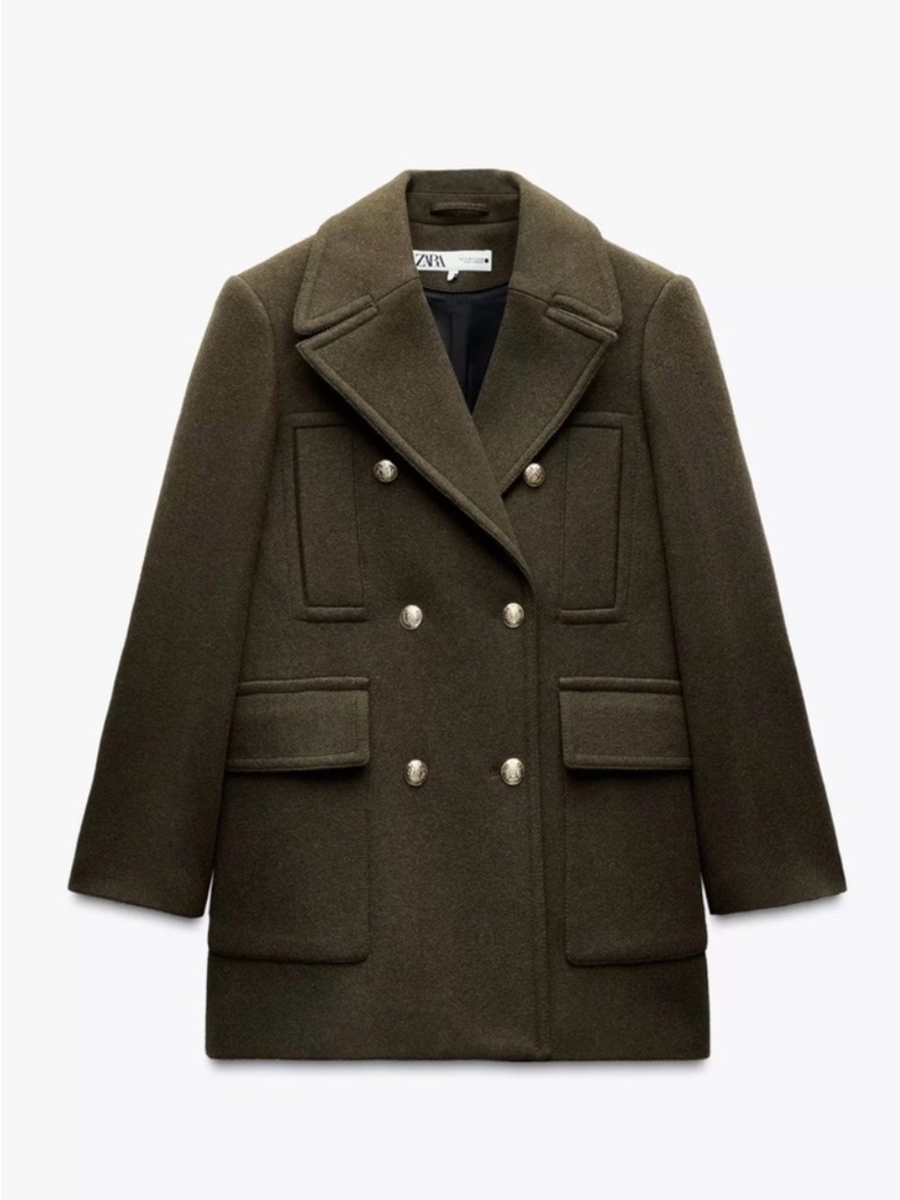 ZARA WOOL BLEND COAT - BRAND NEW WITH TAG